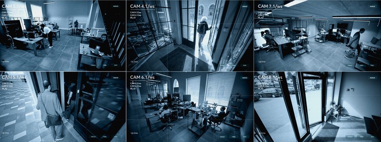 אילוסטרציה מצלמת 4K אבטחה