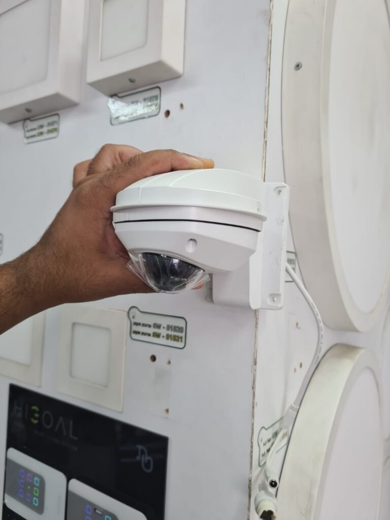 מצלמות אבטחה בבאר יעקב