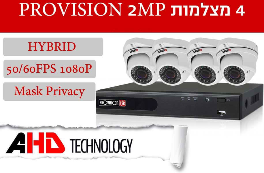 מצלמת אבטחה 2 מגה פיקסל