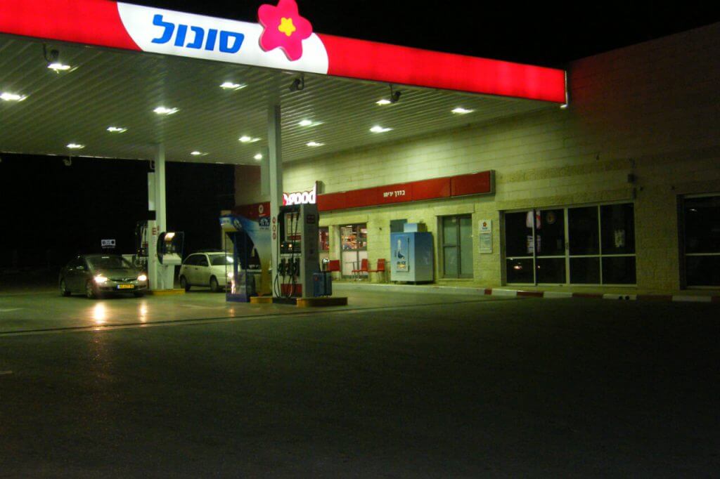 מצלמות אבטחה לתחנת דלק © אלסק מערכות